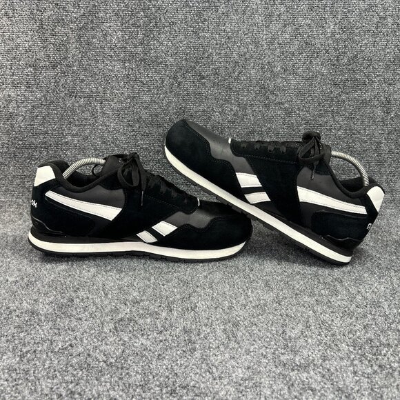 Reebok Harman Work Shoes Men's Size 12 Black Suede Retro Compostite‎ Toe Safety - Picture 7 of 11